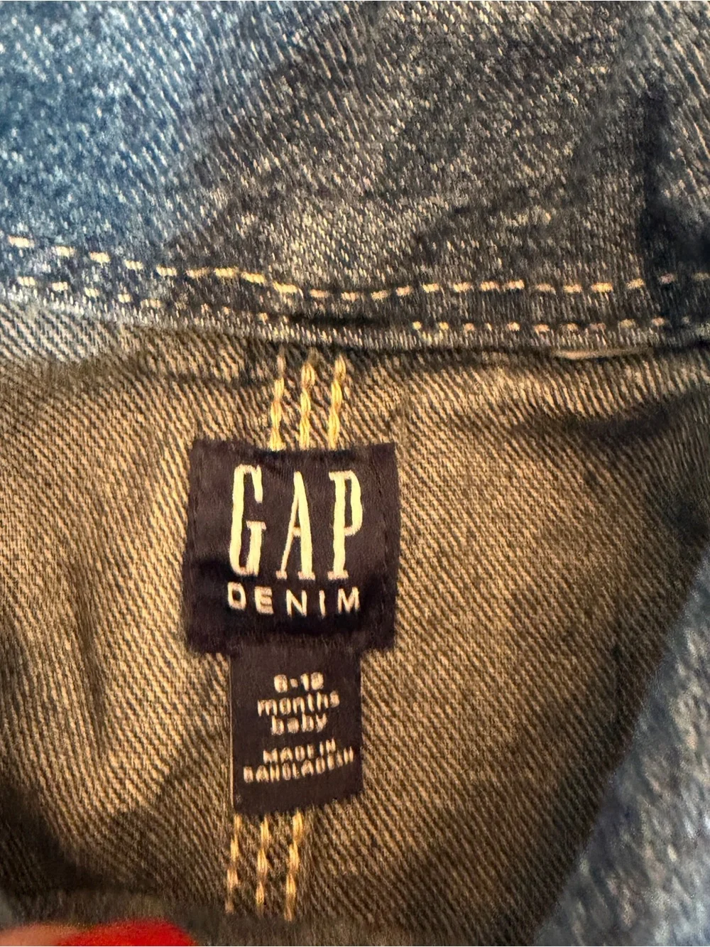 NWT Baby Gap Blue Denim Coveralls 6-12 M Soft Chambray Roll Tab Legs Jumpsuit